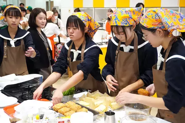 味の素×オレンジページ 中高生のジュニア料理選手権 「食の甲子園」料理で真剣勝負