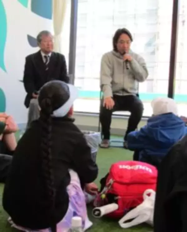 噛むことはスポーツにも良い効果をもたらす　ロッテが元プロテニスプレーヤーの添田豪さんら招いて啓発