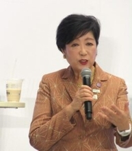 「水素世界の実現を加速」小池百合子都知事が意欲　トヨタ・セブン・UCC・JR東日本・松丸亮吾さん招いてトークショー