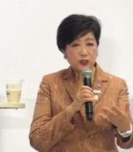 「水素世界の実現を加速」小池百合子都知事が意欲　トヨタ・セブン・UCC・JR東日本・松丸亮吾さん招いてトークショー