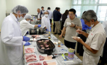 名古屋食肉市場 第17回肉豚枝肉共励会 「猛暑影響も高水準」審査講評