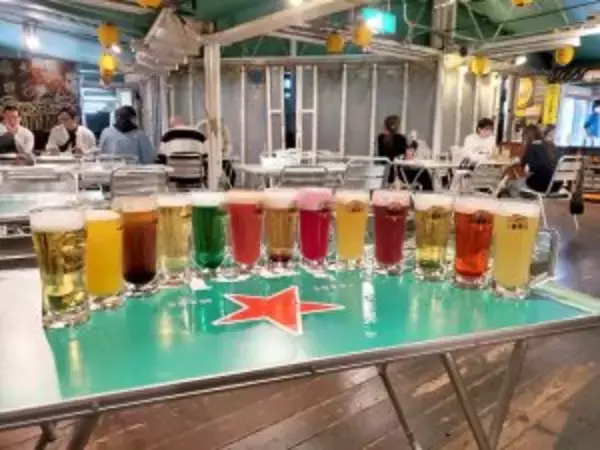 名鉄百貨店本店「屋上ビアガーデン」オープン ビール消費喚起&ご当地グルメ軸に