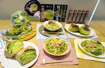 味の素「Cook Doオイスターソース」 レタスフィルムに藤原⻯也の顔デザイン JA全農⻑野とレタスのフードロス削減