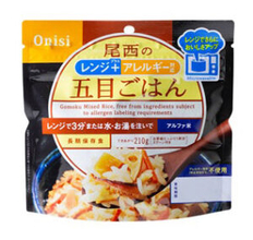 尾西食品 「レンジ+（プラス）」に「五目ごはん」 時短・便利な非常食を、もっと身近に
