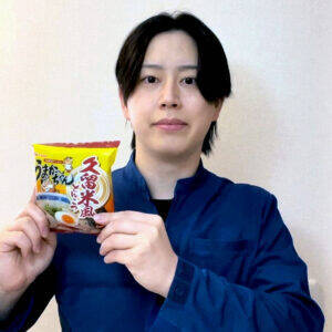 「うまかっちゃん」に久留米風とんこつ 開発者は地元出身 試作100回以上の自信作