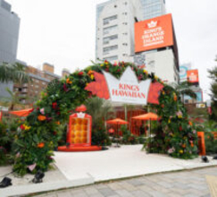 表参道で期間限定イベント KING’S ORANGE ISLAND オープニングセレモニー開催