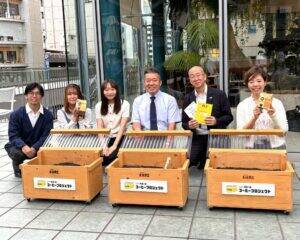 ネスレ日本、カフェで「資源循環を見てもらう」　抽出後のコーヒー粉などよる土づくりを可視化　神戸市・兵庫県立大と連携