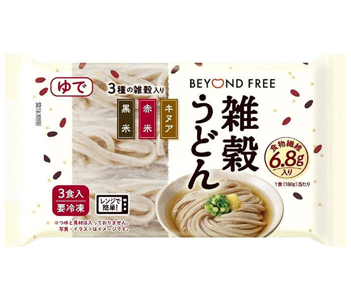 テーブルマーク「BEYOND FREE」 “素材推し”に手応え 雑穀・玄米などメニュー拡充