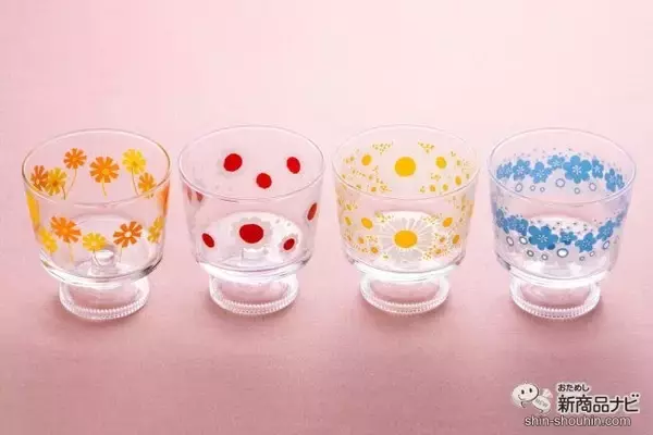 「憧れの喫茶店プリンに感動!?  懐かしい『アデリアレトロ 脚付きデザート深型・浅型』で、昭和レトロなおうち時間を楽しもう」の画像