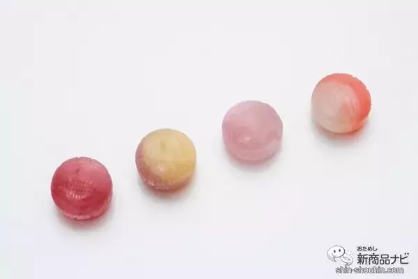 「果汁感たっぷり♪  4種類の食べ比べを楽しめる『アソートキャンディシリーズ』をおためし！」の画像