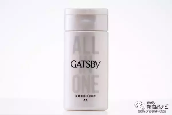「これ1本で毛穴目立たないうるおい肌に！ より良い肌を目指す男性のための『ギャツビー　コンディショニングオールインワン』」の画像