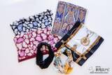 「サッと首に通すだけ！ 時短でおしゃれな日本製のシルクスカーフ＆ストール『KINUWA-絹輪-』をおためし」の画像2
