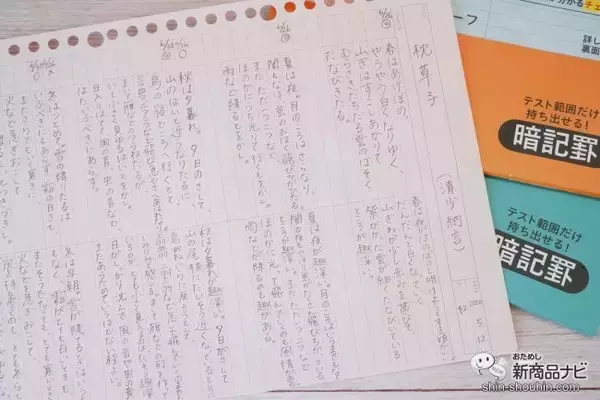 「学生さんに使って欲しいルーズリーフ『スマートレビュー』で新学期をスタートさせよう！」の画像