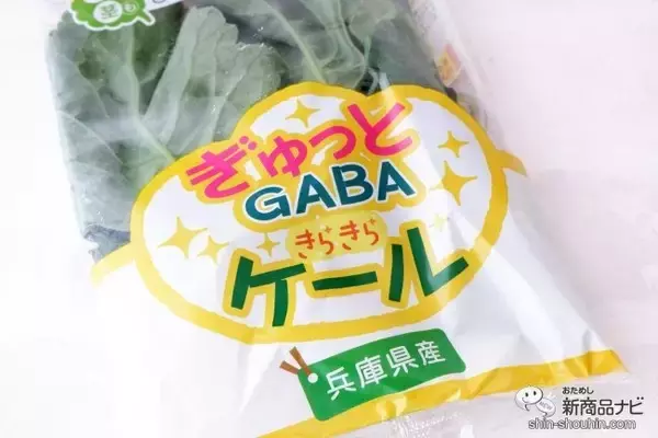 「【機能性表示食品（※1）】高い技術で大切に育てられた『ぎゅっとGABA きらきらケール』を食卓に」の画像