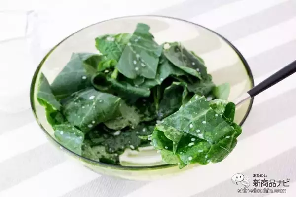 「【機能性表示食品（※1）】高い技術で大切に育てられた『ぎゅっとGABA きらきらケール』を食卓に」の画像