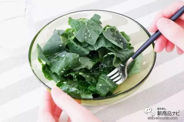 「【機能性表示食品（※1）】高い技術で大切に育てられた『ぎゅっとGABA きらきらケール』を食卓に」の画像