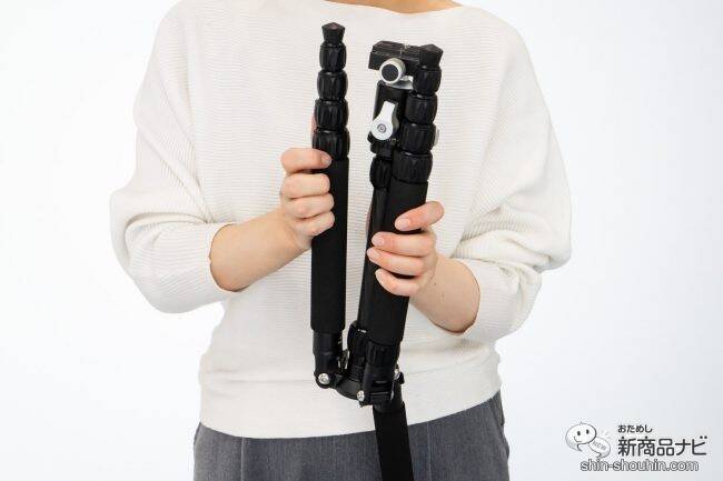 折り畳んでコンパクトに収納！ 使い勝手抜群の『Velbon（ベルボン） トラベルカーボン三脚 5段 カルマーニュ N453 TT』を旅行に！