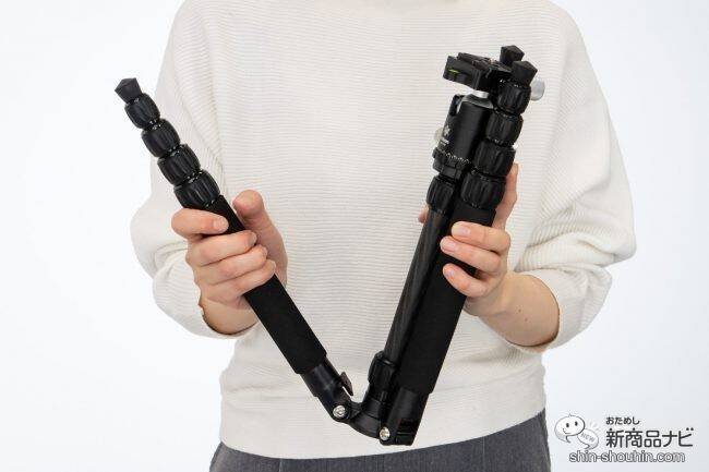 折り畳んでコンパクトに収納！ 使い勝手抜群の『Velbon（ベルボン） トラベルカーボン三脚 5段 カルマーニュ N453 TT』を旅行に！