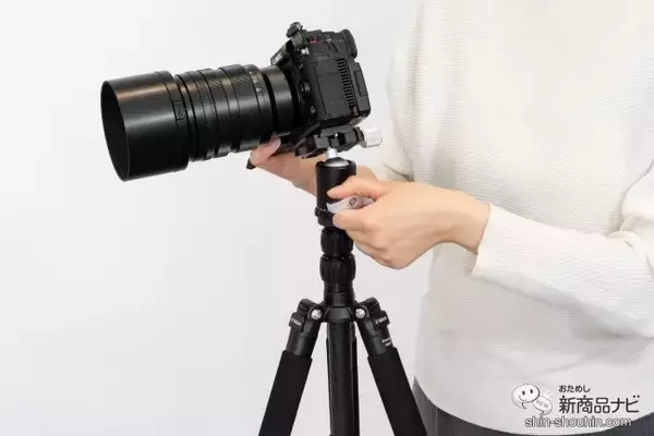 「折り畳んでコンパクトに収納！ 使い勝手抜群の『Velbon（ベルボン） トラベルカーボン三脚 5段 カルマーニュ N453 TT』を旅行に！」の画像