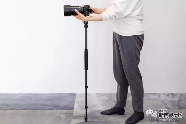 「折り畳んでコンパクトに収納！ 使い勝手抜群の『Velbon（ベルボン） トラベルカーボン三脚 5段 カルマーニュ N453 TT』を旅行に！」の画像