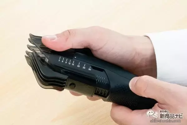 「狙った長さにサクッとカット！ 1人でも家族でも、セルフカットデビューにおすすめのテスコム『ヘアーカッター』をおためししてみた」の画像