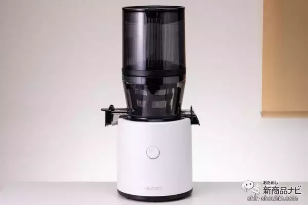 「【新登場】ストレーナー×メガホッパーが最強！ ワンランク上のジュースを楽しみたいなら『ヒューロムスロージューサー “マイスター” H320N』に決まり！」の画像