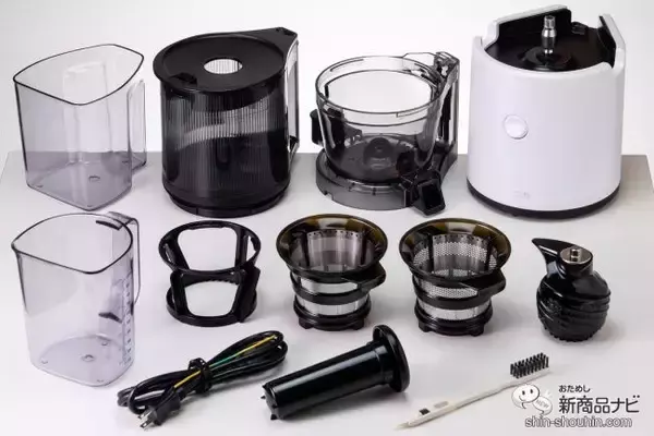 「【新登場】ストレーナー×メガホッパーが最強！ ワンランク上のジュースを楽しみたいなら『ヒューロムスロージューサー “マイスター” H320N』に決まり！」の画像