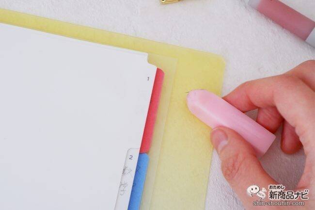 淡いカラーがかわいい！ 『セッション バインダー えんぴつで書けるインデックス付き』シリーズが新登場