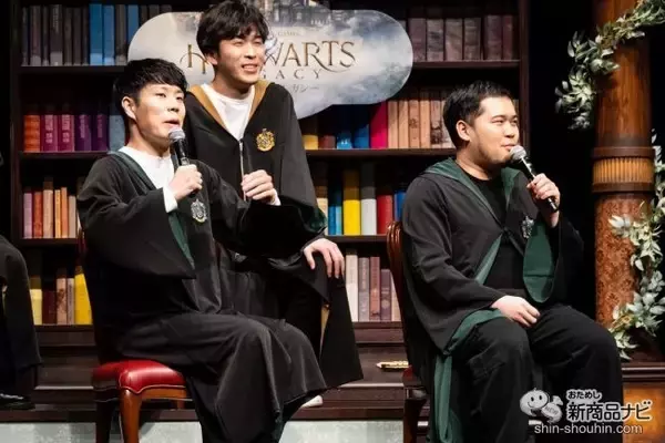 「「ハリー・ポッター」シリーズ大ファンの霜降り明星・せいやさんがCMに出演！ 魔法界を冒険できる『ホグワーツ・レガシー』が発売！」の画像