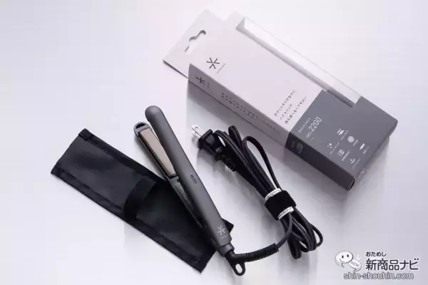 持ち運びにも便利！ ミニサイズなのにハイスペックな『VENUSiS ポケットサロン ミニストレートヘアアイロン VAS-2200』が登場