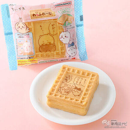 『ファミリーマート・今週の新商品情報』新作スイーツは“ちいかわ”のプリントが可愛すぎる！『ちいかわ　わっふれーむ』や『ふわもち生大福（あずきホイップ&練乳）』ほか