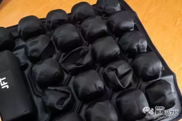 「30分でお尻が疲れない！ 新感覚クッション『3Dオートエアストレッチャー』でいつもの椅子が極上の座り心地に大変身」の画像