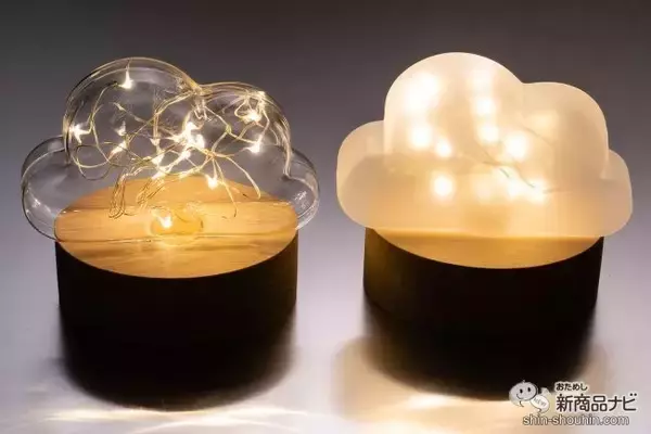 「今日は電気を消して過ごそうかな。幻想的な“光る雲” 『クラウドLEDライト』で癒し空間を作ろう」の画像