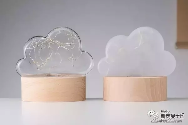 「今日は電気を消して過ごそうかな。幻想的な“光る雲” 『クラウドLEDライト』で癒し空間を作ろう」の画像