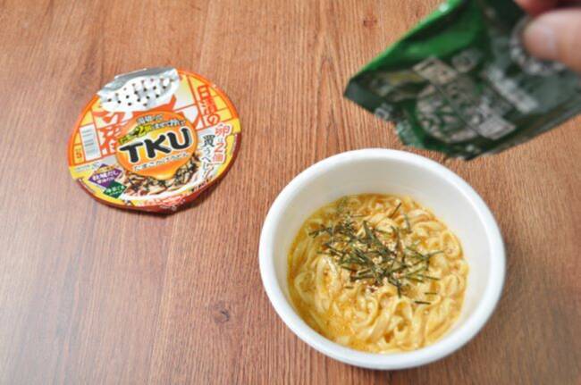 話題のたまごかけ麺が登場！ 『日清のどん兵衛 TKU たまごかけうどん』をおためしレビュー