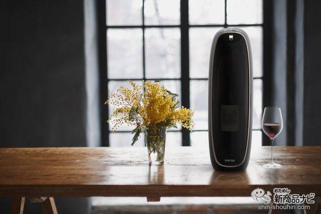 クリスマスはワインをカッコよく保管してパーティを！ 見た目も機能性もすごい『SANTUS ワインサーブマシーン』