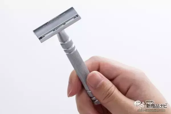 「【職人仕上げ】ランニングコストに優れたオールステンレス剃刀『特撰両刃ホルダー』なら次元を超えた剃り心地が体感できる！【ギフト】」の画像