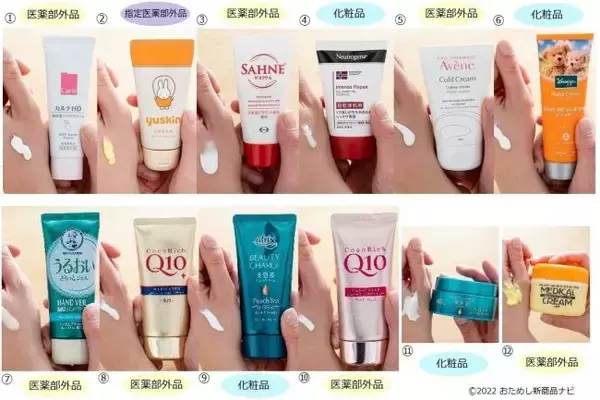 「1000円以下の人気ハンドクリーム12種を徹底比較！ べたつきにくく手荒れケアできるのはこれ！」の画像