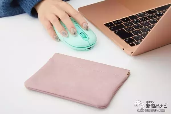「マウスを買ってレビューを書いたらプレゼント！ 『EGRETのオリジナルミニポーチ』がおしゃれで使いやすい♪」の画像