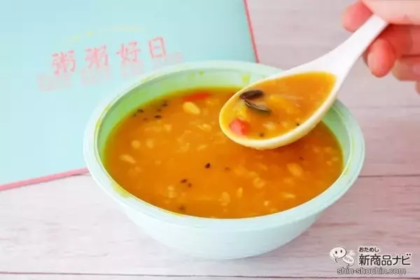 「【ヘルシー】新感覚カップおかゆ『粥粥好日（カユカユコウジツ）』をレンチンで食べてみた！」の画像