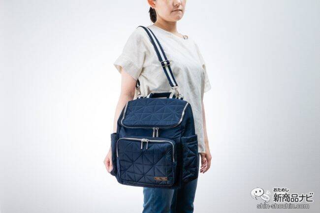マザーズリュックとキッズリュックにもなるショルダーバッグ『RHEA＋RHEA MINI』で親子のリンクコーデを楽しもう♪
