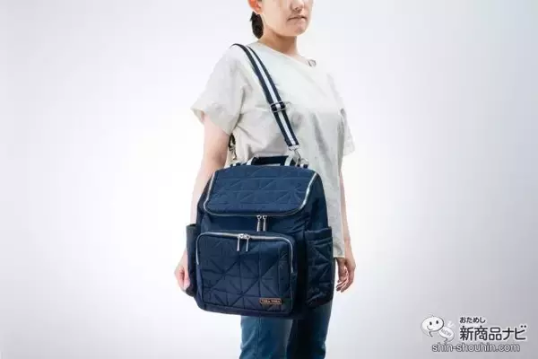 「マザーズリュックとキッズリュックにもなるショルダーバッグ『RHEA＋RHEA MINI』で親子のリンクコーデを楽しもう♪」の画像
