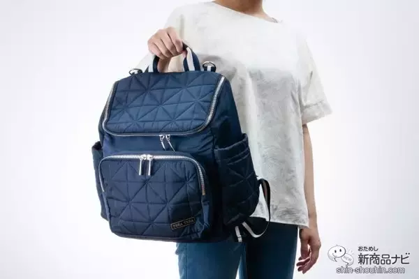 「マザーズリュックとキッズリュックにもなるショルダーバッグ『RHEA＋RHEA MINI』で親子のリンクコーデを楽しもう♪」の画像