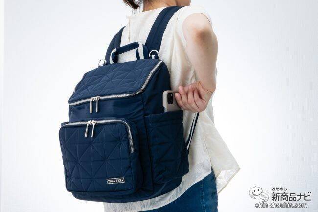 マザーズリュックとキッズリュックにもなるショルダーバッグ『RHEA＋RHEA MINI』で親子のリンクコーデを楽しもう♪