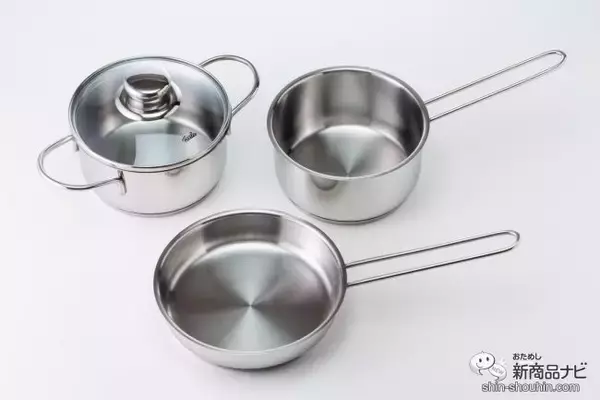 「コンパクトなのに機能は本格派！ オールステンレスで使い勝手が良すぎる『スナッキーセット』でえびカレーピラフを作ってみた♪」の画像