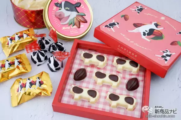 【イオン限定】バレンタインに、可愛いうしさんとカカオモチーフの『ミルクとカカオ』シリーズを