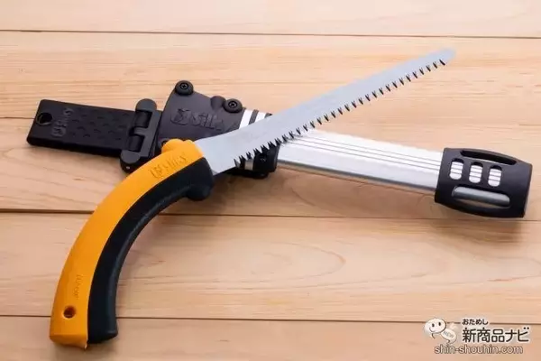 「200mmのスマートノコギリが登場！ スリムボディの『シルキーツルギ細枝』は、密集した枝の剪定にぴったり♪」の画像