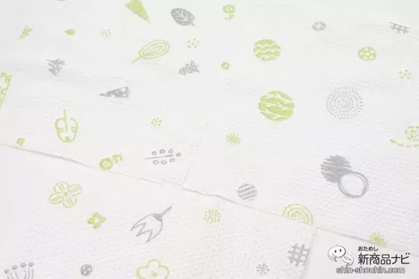 「ギュッとしぼれてくり返し使える『スコッティ ファイン 洗って使えるペーパータオル プリント 60カット 1ロール』をおためし！」の画像