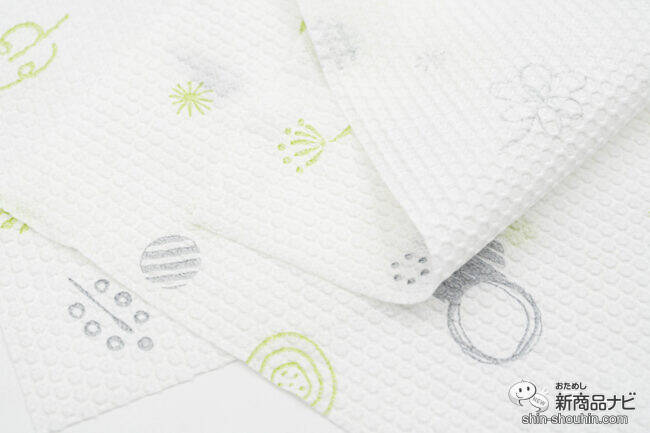 ギュッとしぼれてくり返し使える『スコッティ ファイン 洗って使えるペーパータオル プリント 60カット 1ロール』をおためし！