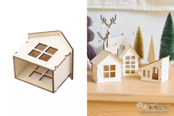 「【3COINS（スリーコインズ）今週の新商品第5弾！】「Holly Jolly」シリーズから『クリスマスリース』『WOODオーナメント』『ペーパーツリー』など」の画像